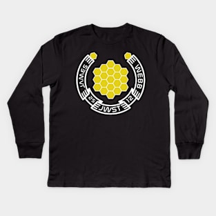 James Webb Space Telescope JWST Kids Long Sleeve T-Shirt